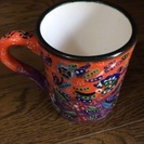 インテリアにも！値下げしました！トルコ購入ハンドメイド小皿お譲りします。の画像