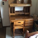 くろがね学習デスク 椅子の画像