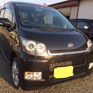 ご成約いただきました！大人気！L185☆ムーヴカスタム☆黒☆AT,4WD☆即決車検２年付き！の画像