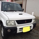 ご成約いただきました！足に！趣味に！パジェロミニ☆白☆ターボ☆MT,4WD☆即決車検２年付き！の画像