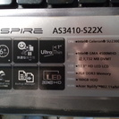 ASPIRE　AS3410-S22X中古　現在はWindows10仕様の画像