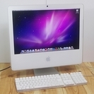 【HDD640GB】iMac 20インチ Core2Duo/2GB/Super Drive/無線LAN/BT●