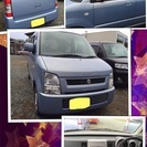 ご成約頂きました！決算！ワゴンR☆青☆AT,4WD☆即決車検２年付き！