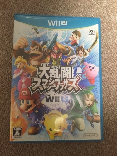 wiiuスマブラ中古品説明書無し