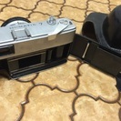 古いカメラ ストロボセットの画像