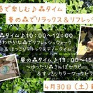 【残席僅か】五感でたのしむ森タイム♪「春の森でリラックス＆リフレ...