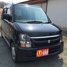 ご成約いただきました！定番人気☆ワゴンR☆後期☆黒☆AT,4WD☆即決車検２年付き！の画像