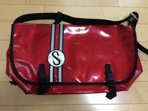 【値下げ】SCHWINN STING RAY メッセンジャーバッグ CHROME製