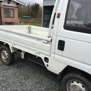 ご成約いただきました。即乗り☆アクティトラック☆白☆MT,4WD☆車検28年9月まで！の画像