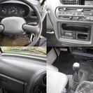 Ｈ１０ホワイト　ダイハツハイゼットトラック　エアコン付き　機関良好　車検Ｈ２８／９月末の画像