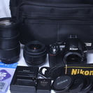 ★★★完売★★★　　新品級814ショット★ Nikon ニコン D3100 ダブルレンズ★