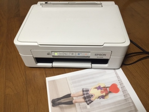 (お買い上げありがとうございました)　２０１４年製、エプソン　PX-047A