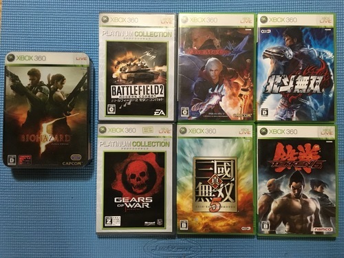 【ゲームソフト】 XBOX360 ゲームソフト７本