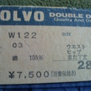 WOLVO ツータックメンズパンツ（送料500円）の画像