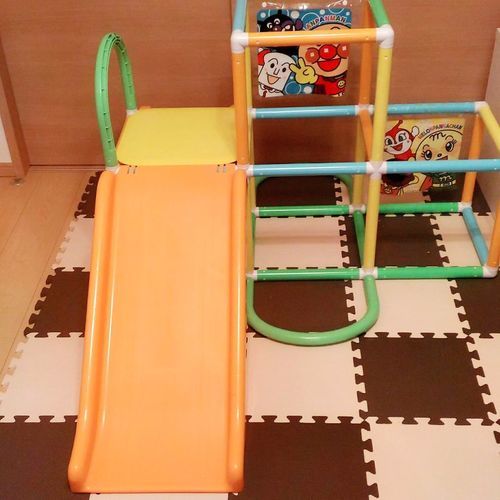 アンパンマン NEW にこにこジャングルパーク　ジャングルジム　すべり台
