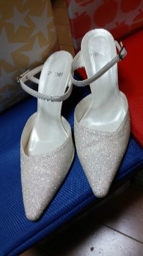 \u003c取引完了\u003eウェディングドレス用★パーティー用★パンプス