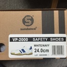 【新品・未使用】安全靴（24.0） スニーカータイプの画像