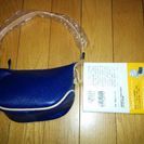 お値下げしました　未使用品　ミニバッグ　紺色の画像