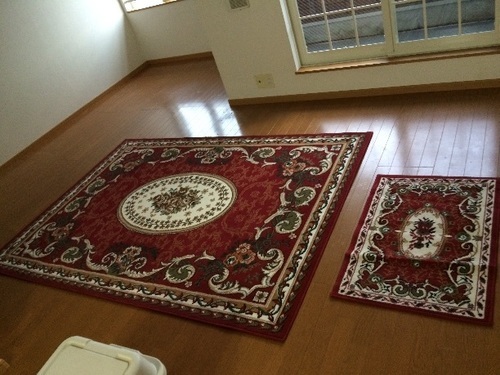 値下げ！ ベルギー製 ラグ おまけ付き