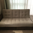 ニトリ ソファベッド 使用品の画像
