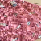 120 手作りエプロン お揃い 2枚セットの画像