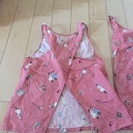 120 手作りエプロン お揃い 2枚セットの画像