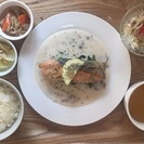 カフェランチを作っていただく仕事です。の画像
