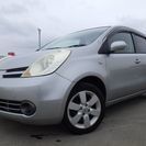 車検付でお手頃価格の日産ノート「ナビ・ETC付」走行7万km台