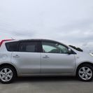 車検付でお手頃価格の日産ノート「ナビ・ETC付」走行7万km台の画像