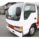 いすゞ エルフ 脱着装置付コンテナ専用車 コンテナ車 アームロール 極東の画像