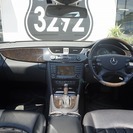 メルセデスベンツ　ＣＬＳ５００　ＤＶＤナビ、サンルーフ、黒革シート、ＥＴＣ、キーレス、ＨＩＤ、クルーズコントロール、シートヒーター　完全自社ローン※金利０％！！の画像