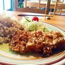 【毎日10食限定】グルテンフリーチキンカツランチセット¥1800