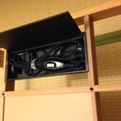 【取引決定済み、ご連絡いただいた方々ありがとうございました】テーブル兼コタツ　こたつ布団付き　美品の画像