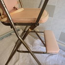 超レア あのファミリア ピンクの子供用ハイチェアの画像