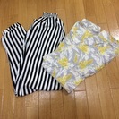 GU サマー パンツ セット