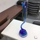 【最終処分】高級ガラス花瓶 ① 手作品 全国送料無料の画像