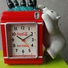 入手困難！美品、超レトロ！　コカコーラ　ノベルティ　目覚まし時計...