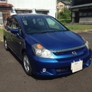 H16ストリーム 車検29年3月！アブソルート！ブルー！Tベルト交換済！の画像