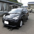 トヨタ ラクティス 1.5G ４WD(黒)の画像