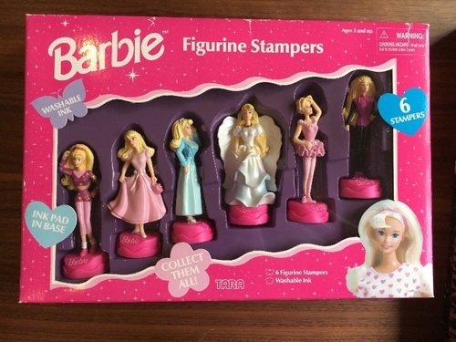 バービー人形スタンプ