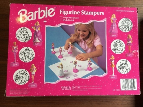 バービー人形スタンプ