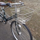 終了　サイモト　シティサイクル　２７インチ　6段ギヤ　カギ新品　LEDオートライト　BAA　中古自転車　043の画像