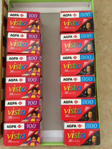 廃盤のAGFA（アグファ）のフィルムセット