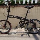 折たたみ自転車　走行距離少ない美品です。