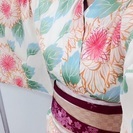 浴衣の着付けの画像