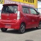 H.26年 スズキ ワゴンR 20周年記念車 フェニックスレッドP レーダーブレーキサポート アイドルSTP ナビTV キセノンの画像