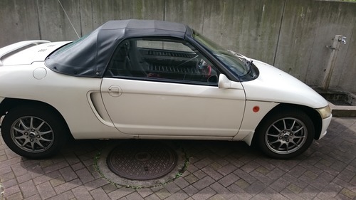 ビート PP1 純正O/P 希少品　スペアタイヤの中に入れる 物入ボックス 美品！ スペアタイヤ への物入れ（ホンダ ビート・PP）by ハルD - みんカラ