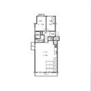 南西角部屋　眺望良　ＬＤＫ２４帖の広さ
