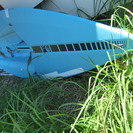 ディンギー　一式　差し上げます。マスト船体収納式　コノ夏を満喫して下さい。の画像