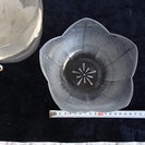 素麺に･･･ガラス鉢２鉢　薬味皿付きの画像